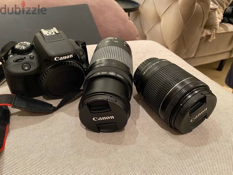 Canon EOS 100D with Two Lenses & 1 EOS Bag 5