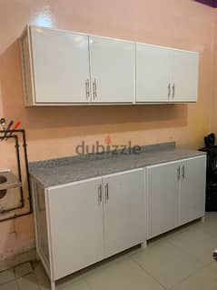 Aluminium kitchen cabinet new make and sale reasonable price 0