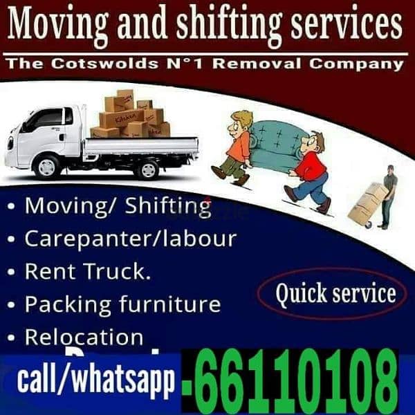 Shifting Moving Pickup Service & carpenter 1
