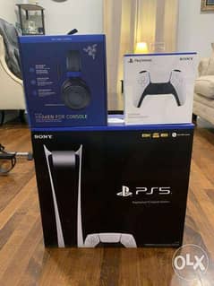 Sony PS5 PlayStation 5 Console Digital Edition | Brand New 0