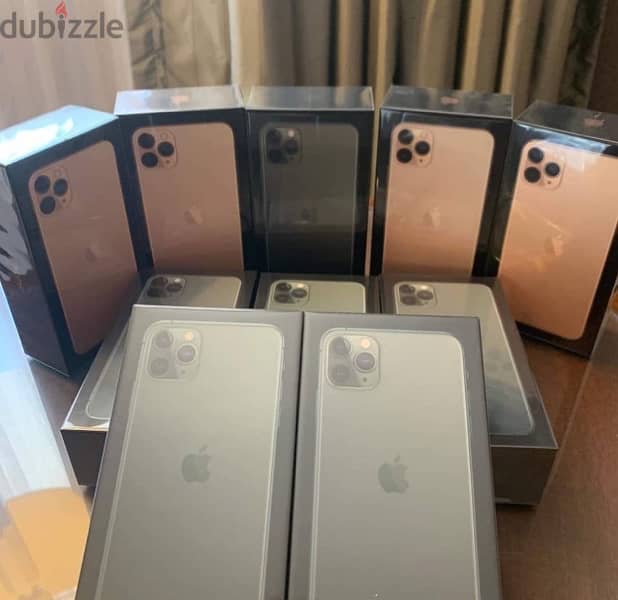BRAND NEW APPLE IPHONE 11 PRO MAX 256GB NOW AVAILABLE!!! 2