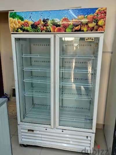 Reem Chiller Glass Double Door more then 1 item