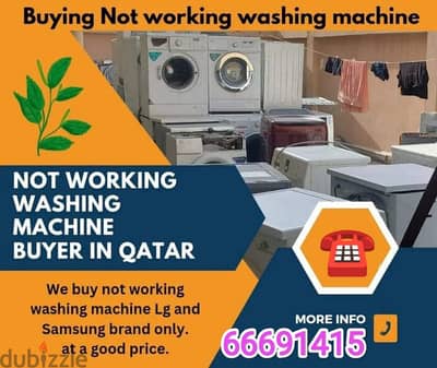 We buy Damage Washing Machine Fridge Ac