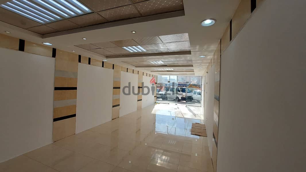 For rent shop in Muaither area Al - Tuba Commercial 100m 2 mezzanine 6