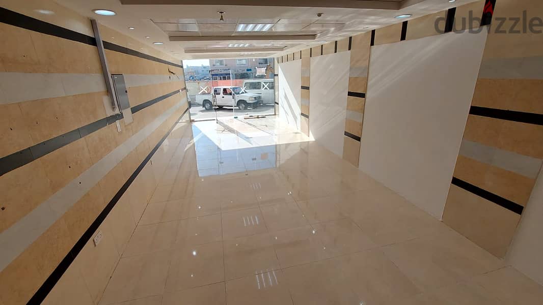 For rent shop in Muaither area Al - Tuba Commercial 100m 2 mezzanine 10