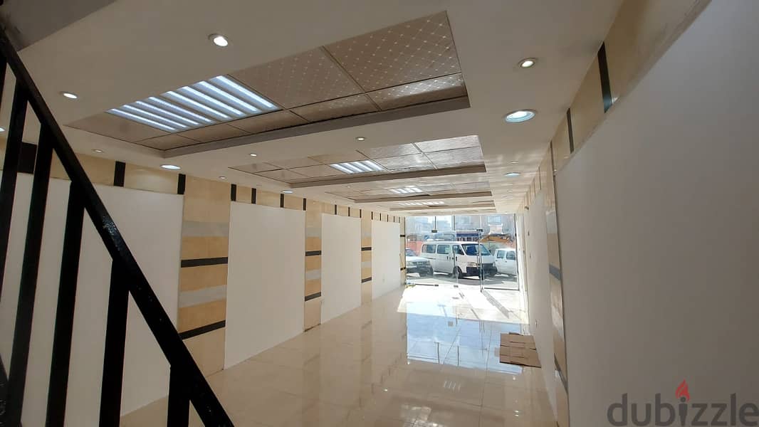 For rent shop in Muaither area Al - Tuba Commercial 100m 2 mezzanine 11