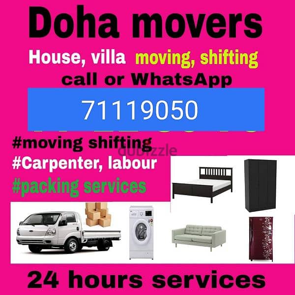 we do moving shifting carpentry work in qatar 0
