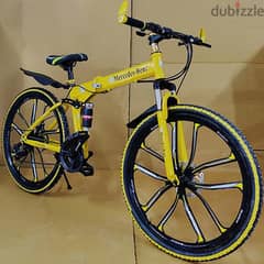 Yellow Foldable Cycle Fork Length: 29"