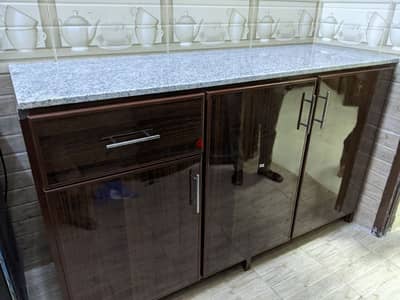 aluminium kitchen cabinet new making and sale