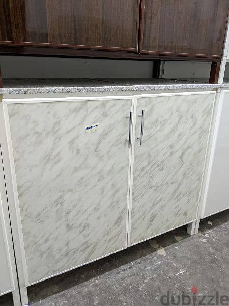 aluminium kitchen cabinet new making and sale 13