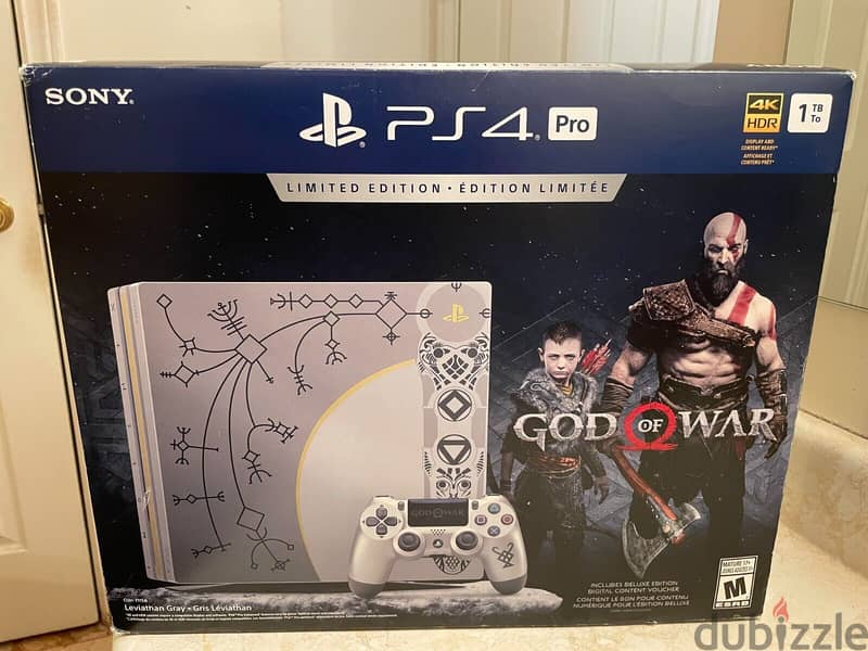 Sony Playstation 4 Pro 1tb + God Of War 4 - Phone Store