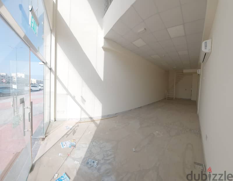 Shop for rent in al wakra brand new 100 meter Mezzanine 14