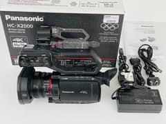 Panasonic X2000 4K Pro Camcorder with 24x Zoom [MINT CONDITION]