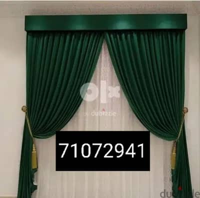 We Make All kinds of New Curtains " Roller " Blackout also fitting