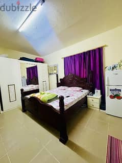 fully furnished family studio room for rent