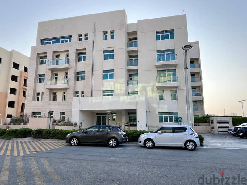 Semi Furnished 1 Bedroom with Balcony For Rent in Fox Hills Lusail. 0