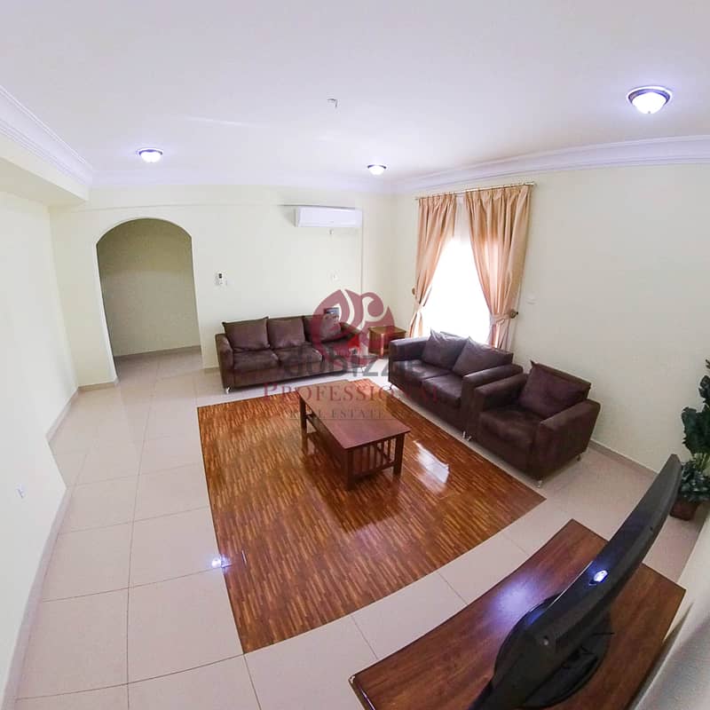 Fully Furnished | 3 BHK Apartment in Al Sadd | Near Al Muftha Center 1