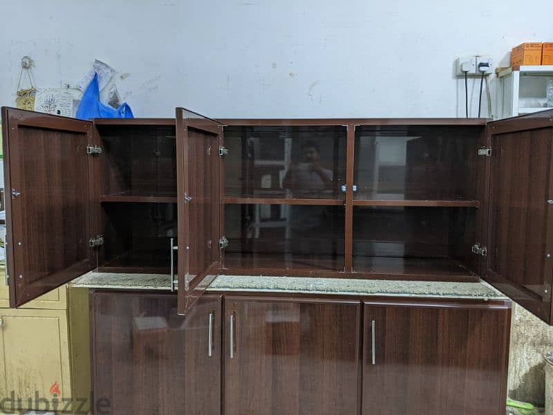 aluminium kitchen cabinet new making and sale 10