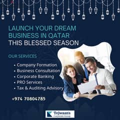 Launch Your Dream Business in Qatar This Blessed Season!
