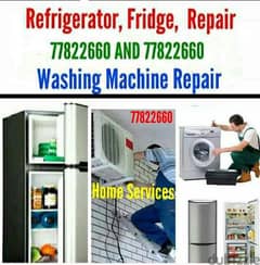 Ac Refrigerator. Washing Machine Repair 77822660