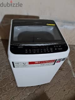 lg top load 9 kg washing machine for sell.