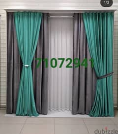 New Curtains,blackout,Roller, Making :: Fitting,Installation Available 0