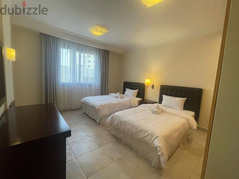fully furnished apartment in alsadd 2 bedrooms 3