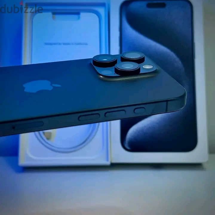 Apple IPhone 15 Pro max Blue color 512gb storage 1