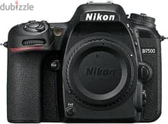 A Nikon camera DSLR D7500 for sale
