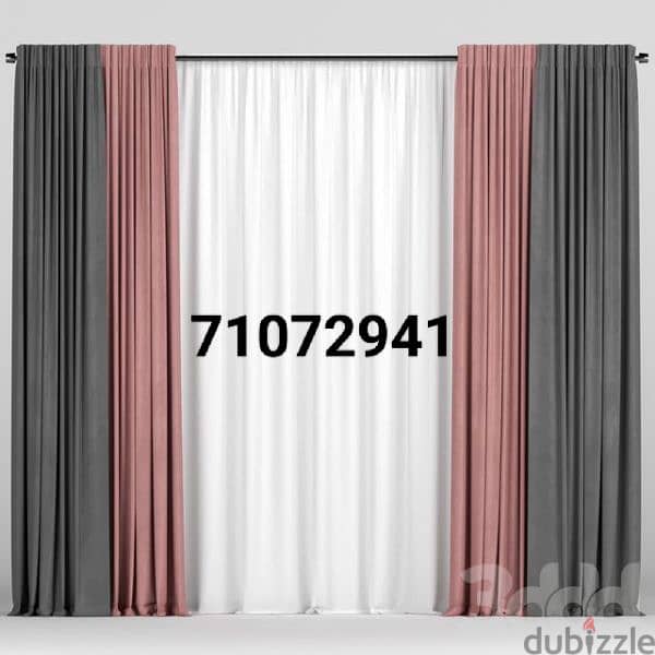 We Make All kinds of New Curtains " Roller " Blackout with fitting 0