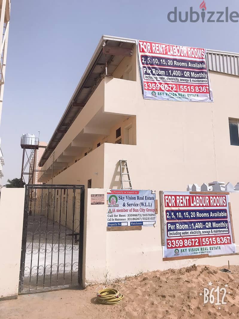 Labor camp for rent in Industrial area. (Including Kharamaa). 1