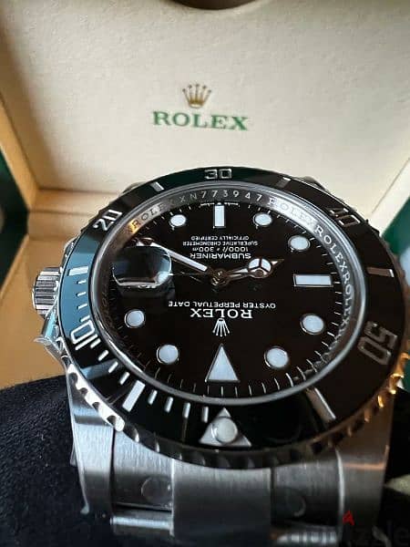 Rolex Submariner black dial 41mm 2