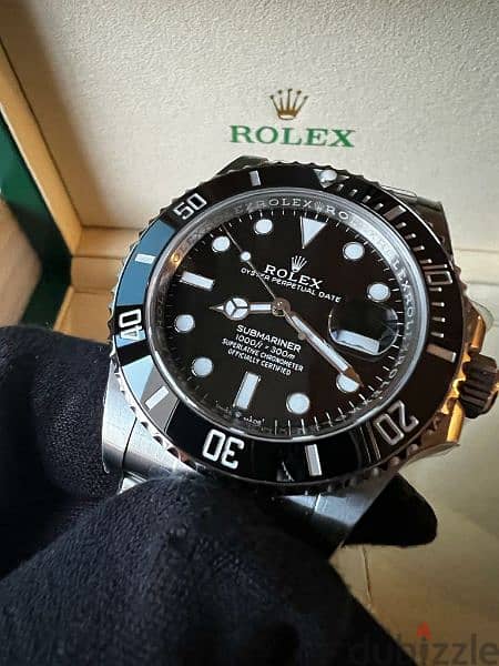 Rolex Submariner black dial 41mm 5