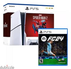 Ps5 Slim Bundle Spiderman 2 + Fifa 2024 Console WHATSPP +63 9352464062