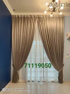 We Make All kinds of New Curtains,Blackout also fitting with repair