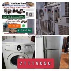 We buy  Ac,damage not working Ac also furniture buying for call