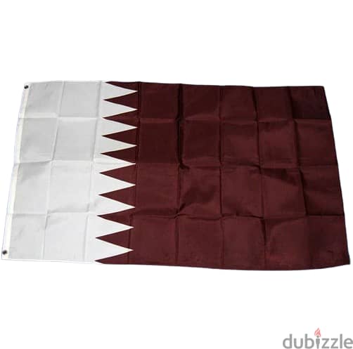 Qatar flag 3x5 feet , Qatar Table flag for office , Indoor flag 1