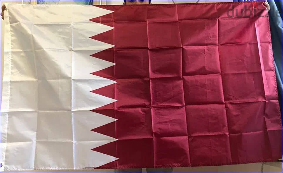 Qatar flag 3x5 feet , Qatar Table flag for office , Indoor flag 4