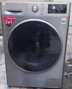 wash+dry 8/5kg lg washing machine for sell.