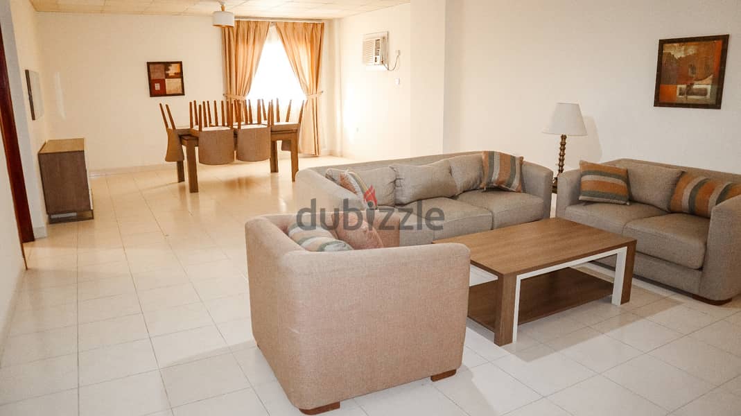 Fully Furnished 2BHK in Doha 2
