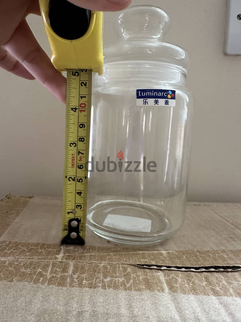 Glass Jar with airtight lid 3