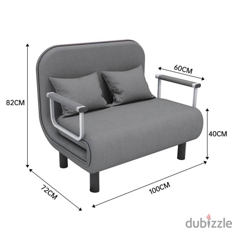 RARELY USED SOFA CUM BED 5 RECLINER POSITION FOR SALE 1