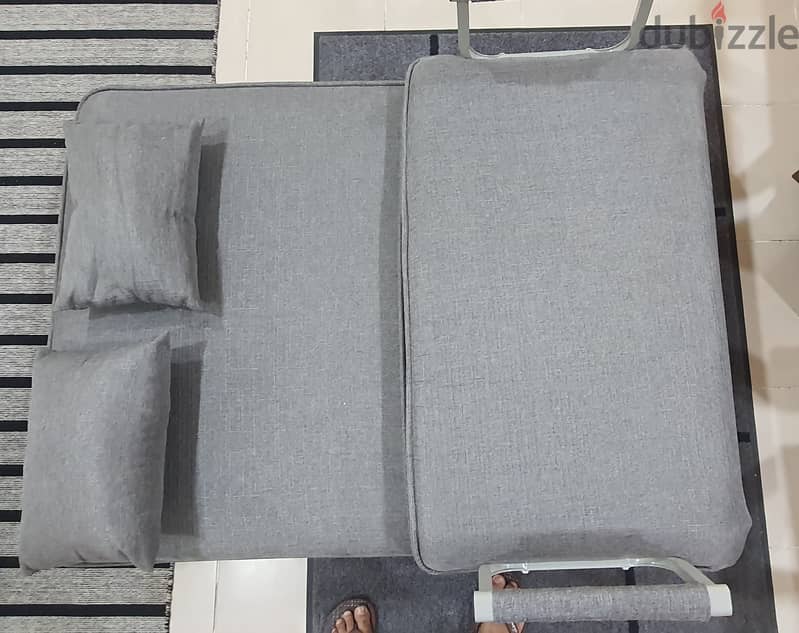 RARELY USED SOFA CUM BED 5 RECLINER POSITION FOR SALE 6
