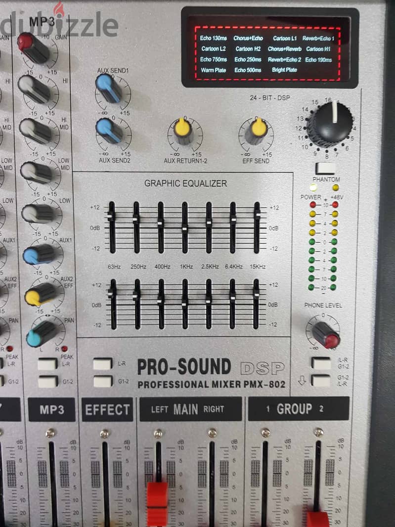 PRO-SOUND PROFESSIONAL MIXER PMX-802 3