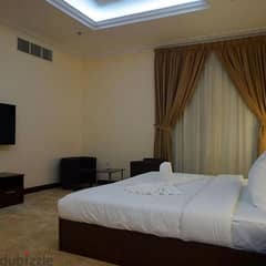Renting fully furnished hotel rooms in daily, weekly and monthly rates