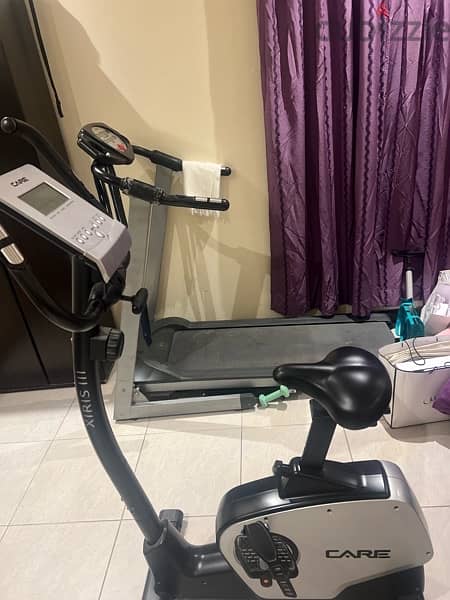 treadmill and bicycle for sale 2