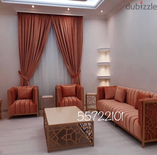 Make New designs Arabic majlis , Sofa set and repair. 11
