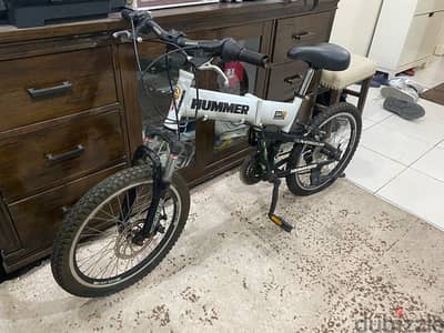 hummer bike foldable