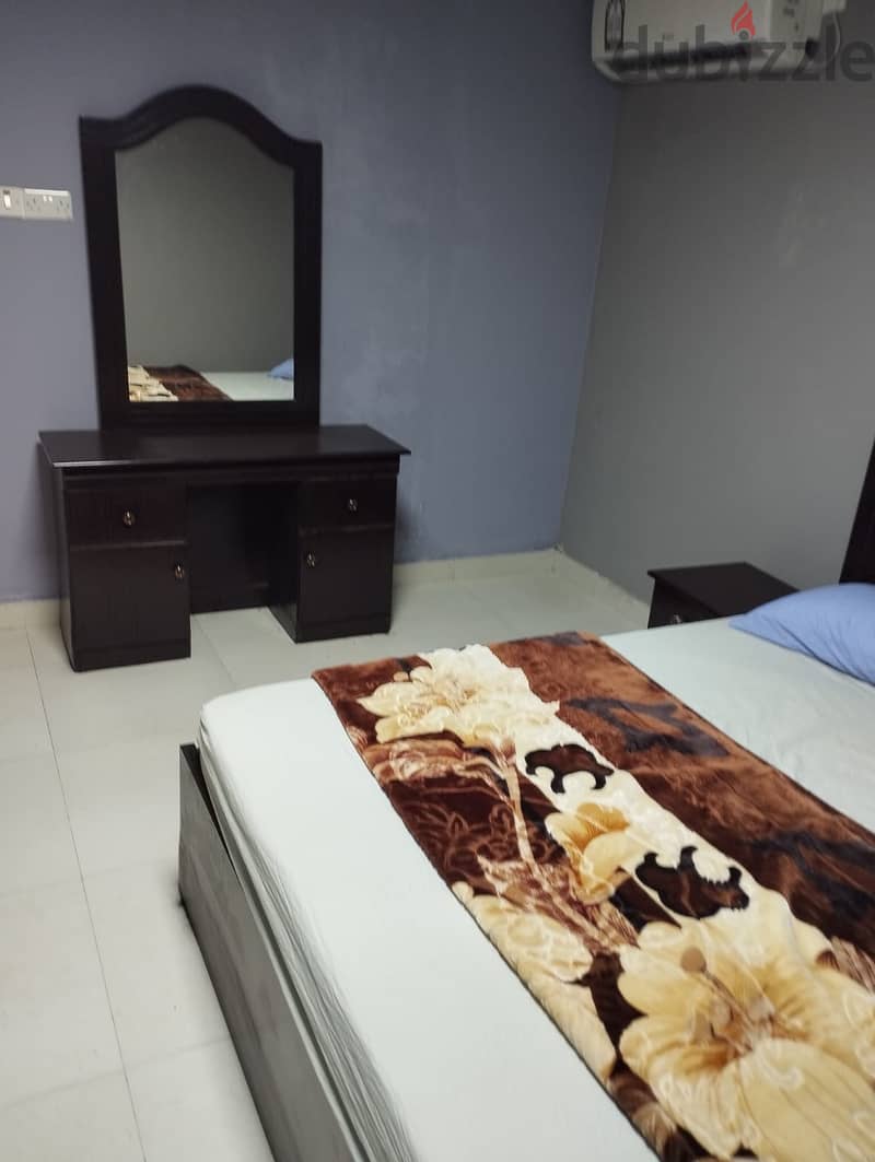 1 BHK semi-furnished Accommodation at Al Hilal 2