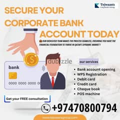Open Your Corporate Bank Account Today! 0